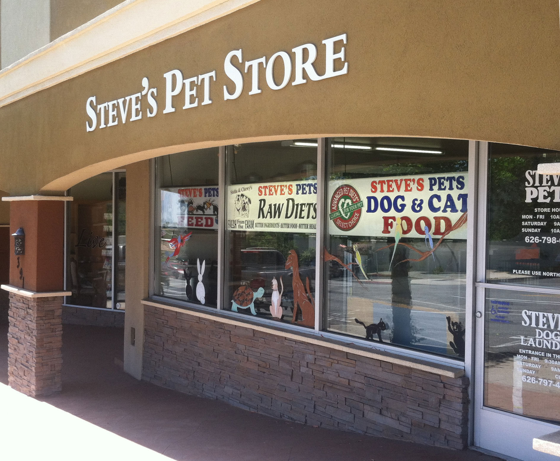 steve's pet shop